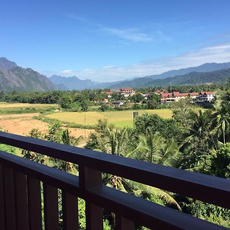 Happy River View Hotel Vang Vieng Esterno foto