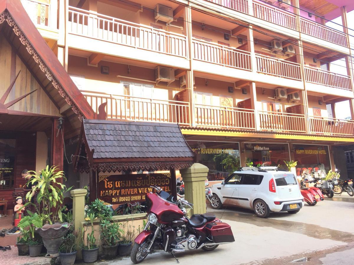 Happy River View Hotel Vang Vieng Esterno foto